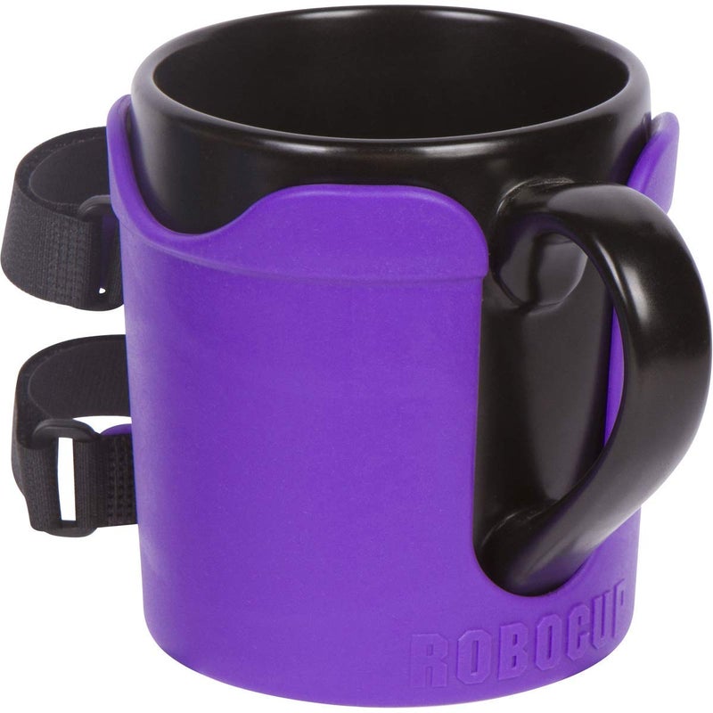ROBOCUP Plus, (Purple), Add-On Accessory XL Extension Cup Holder, Larger Drink Capacity, Perfect for Boats, Golf Carts, Walkers, Wheelchairs and Work. Made in USA (Includes 1) - Image 4